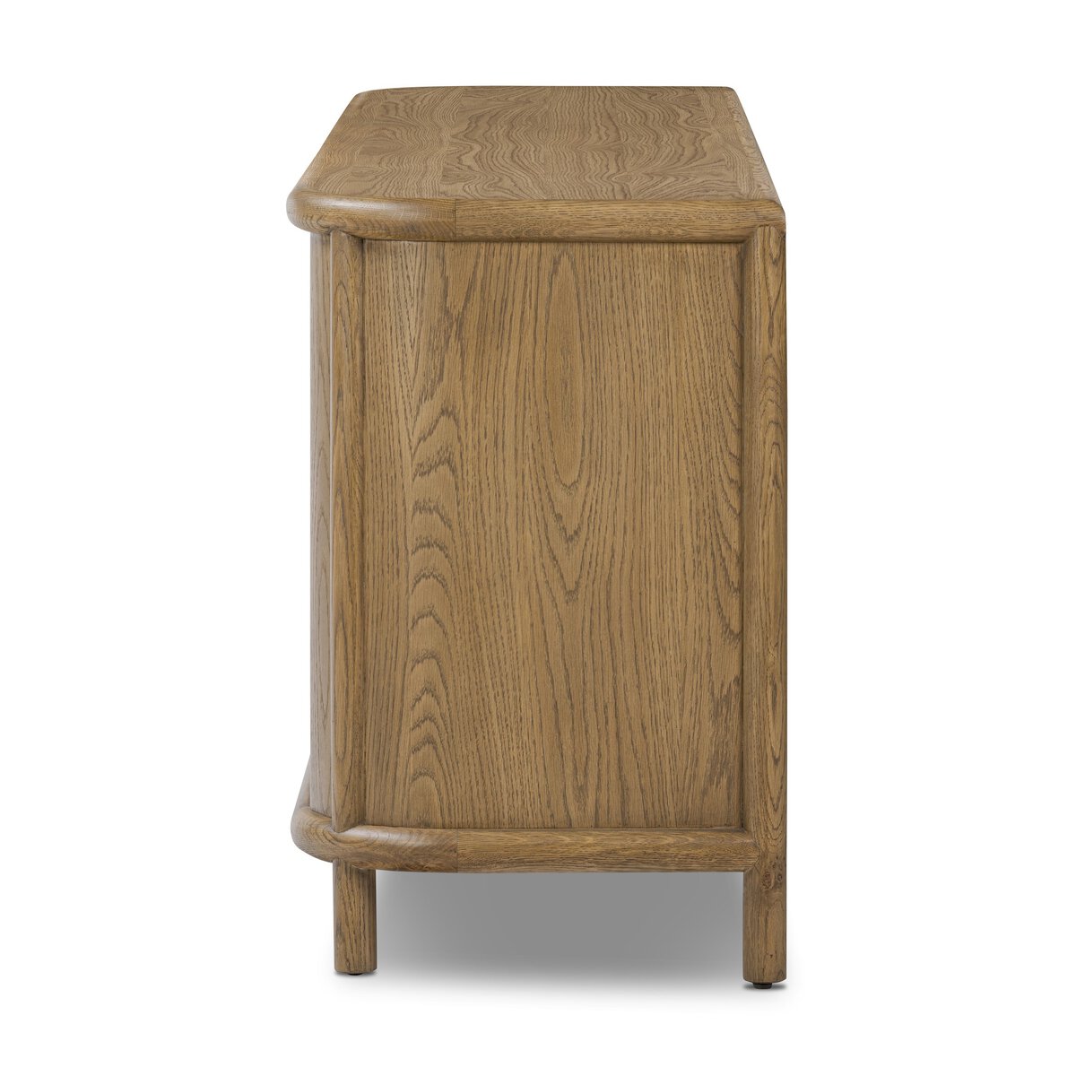 Amber Oak Rounded Sideboard