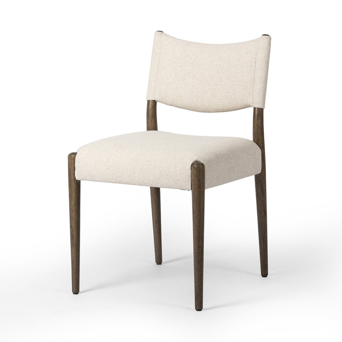 Oak Slingback Armless Dining Chair