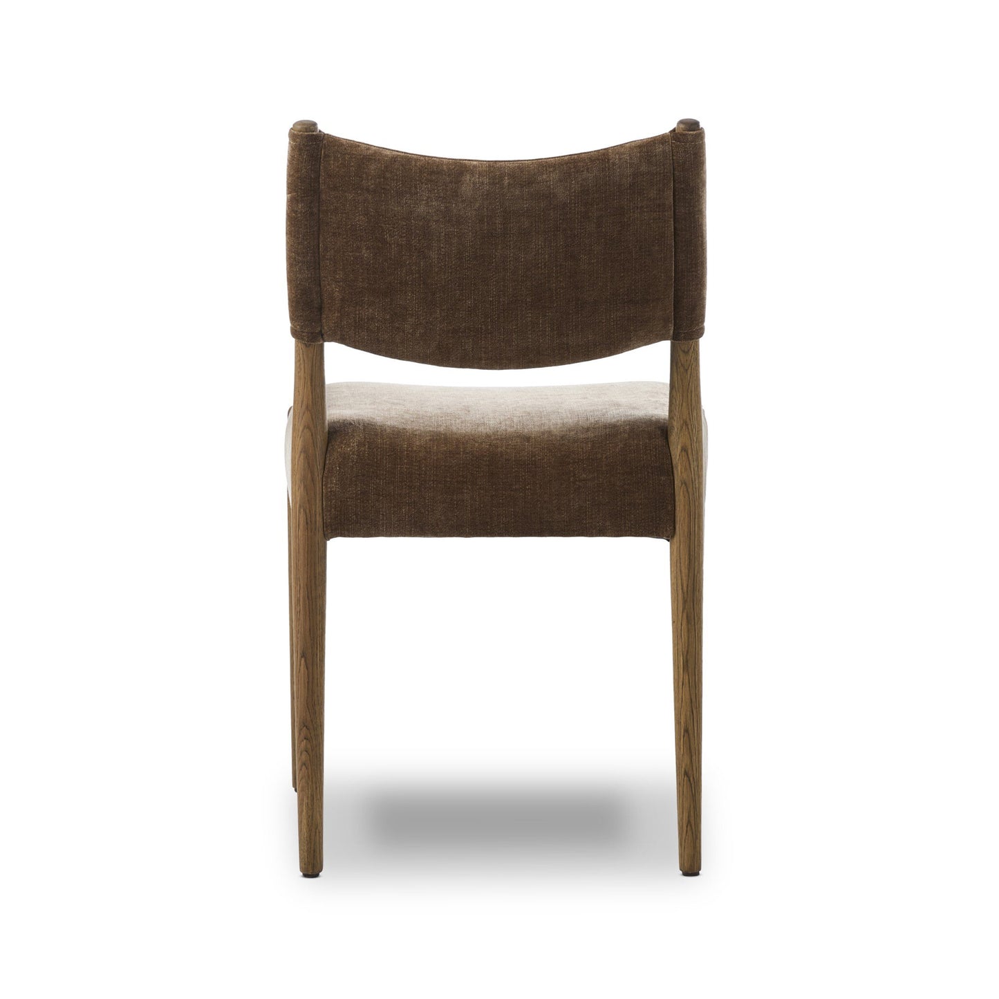 Oak Slingback Armless Dining Chair