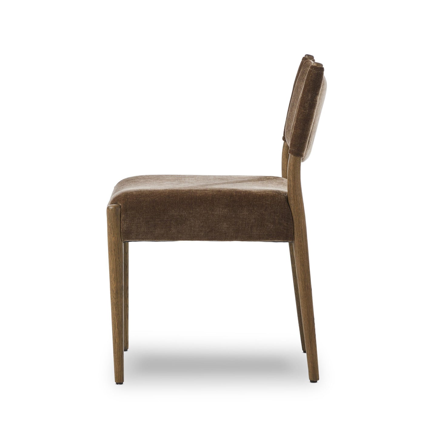 Oak Slingback Armless Dining Chair