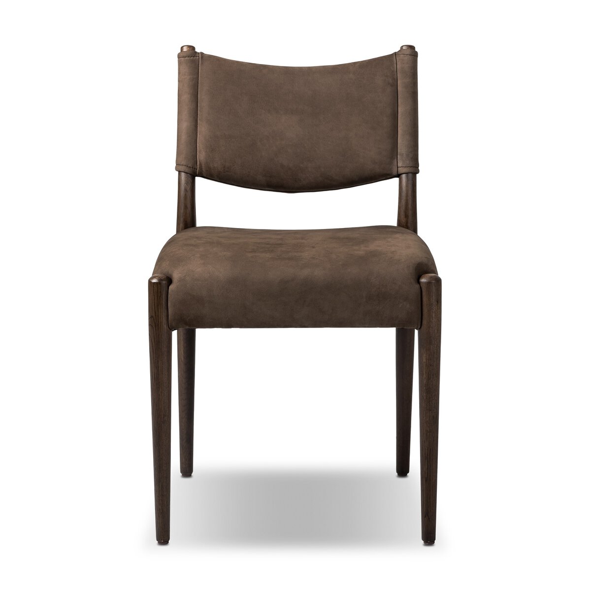 Oak Slingback Armless Dining Chair