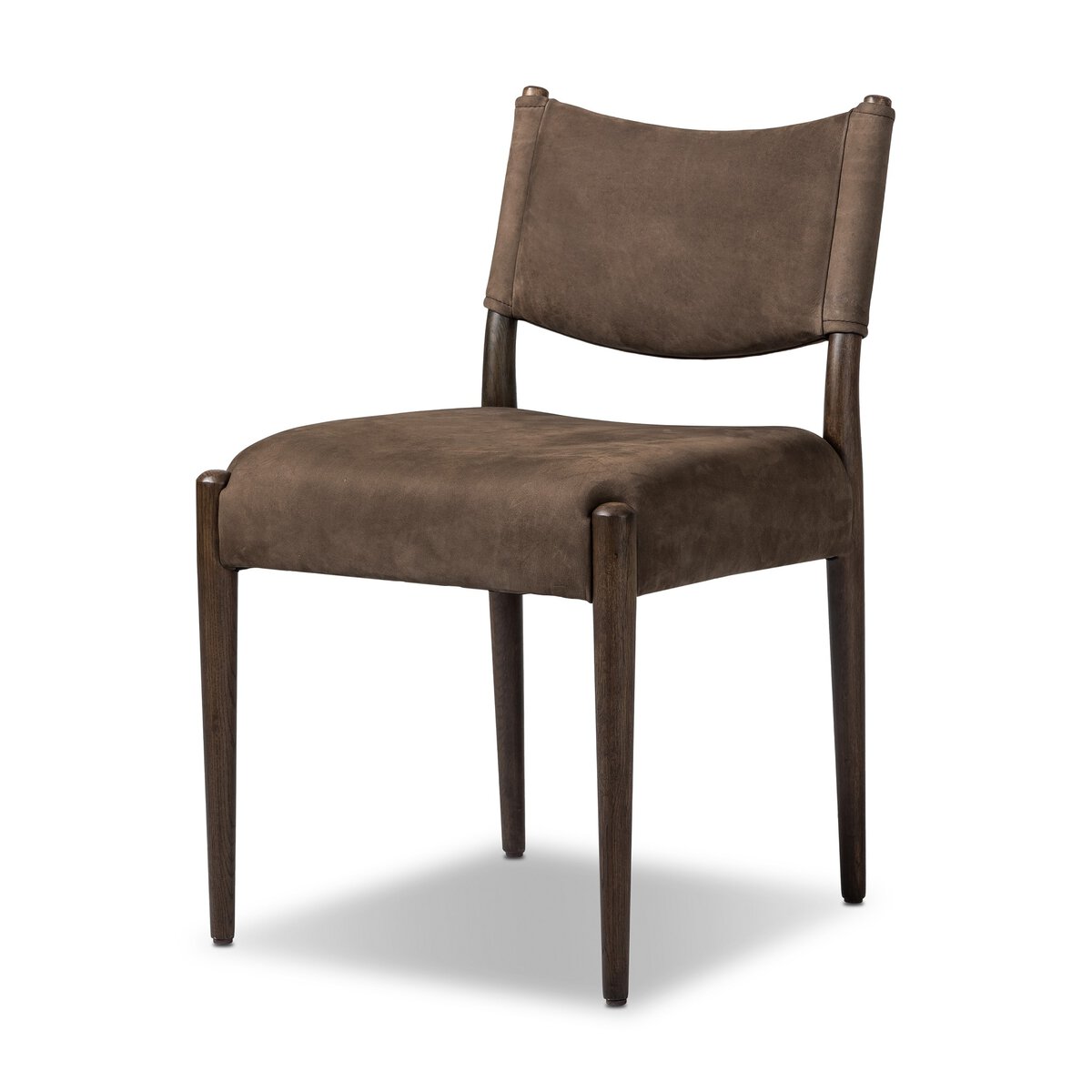 Oak Slingback Armless Dining Chair