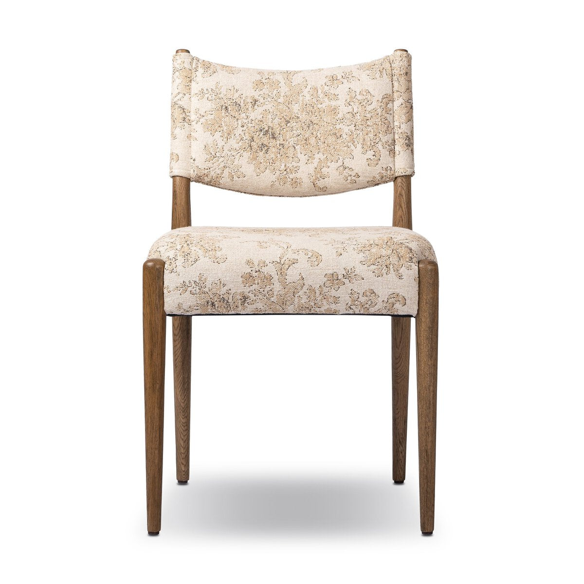Oak Slingback Armless Dining Chair