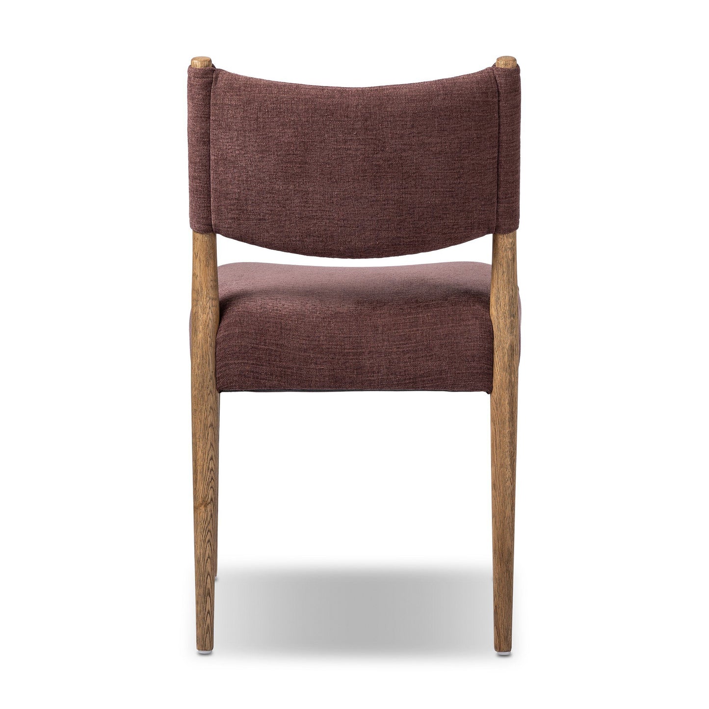 Oak Slingback Armless Dining Chair