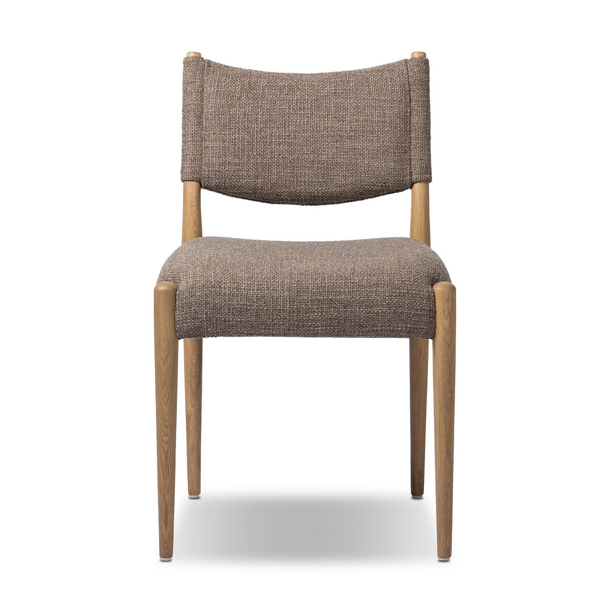 Oak Slingback Armless Dining Chair