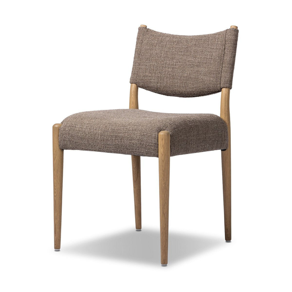 Oak Slingback Armless Dining Chair