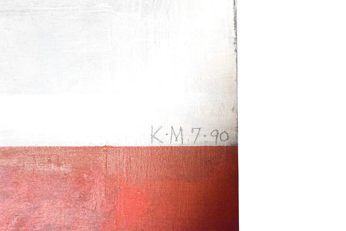 Kaoru Mansour Oil on Canvas Sidewalk 17