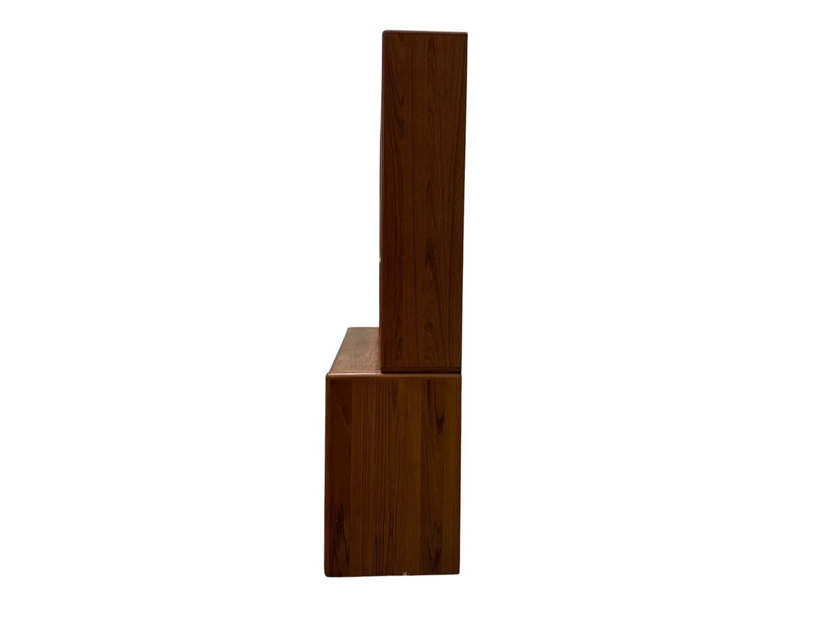 d-Scan Captain Line Teak 2-Piece Hutch