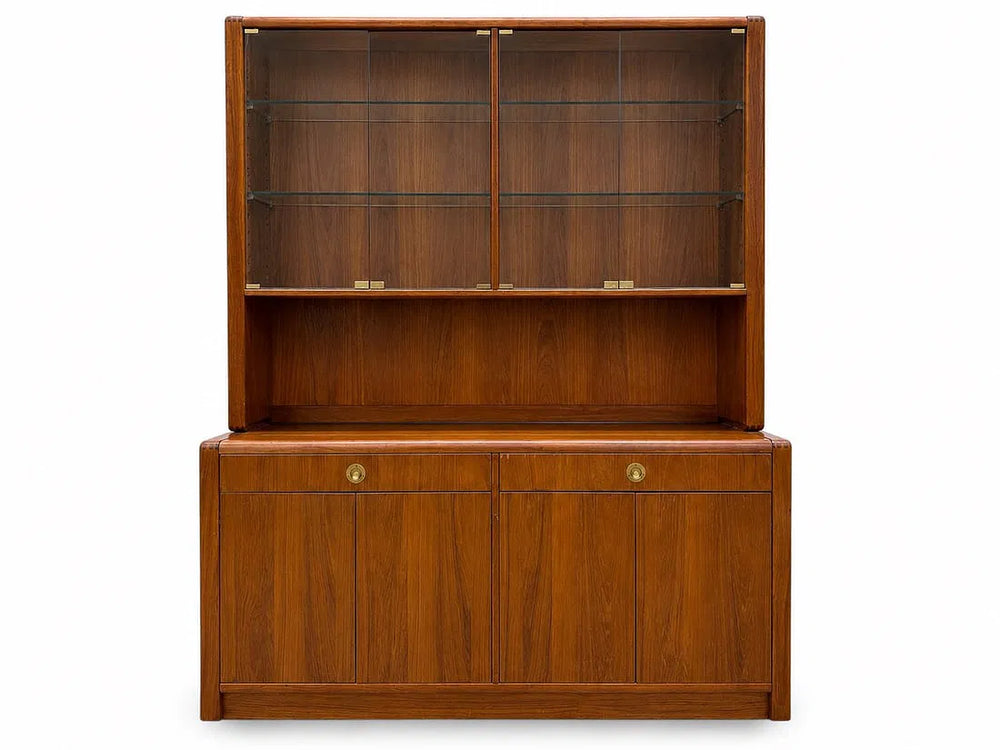 d-Scan Captain Line Teak 2-Piece Hutch