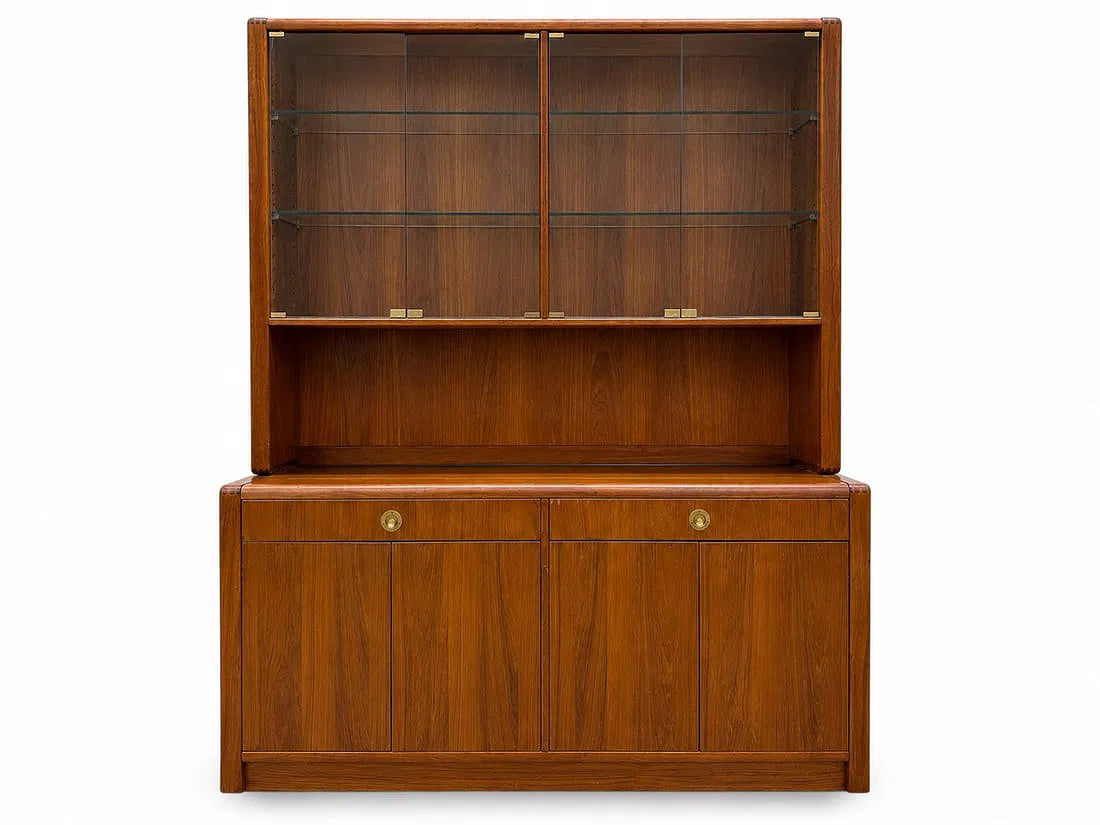 d-Scan Captain Line Teak 2-Piece Hutch