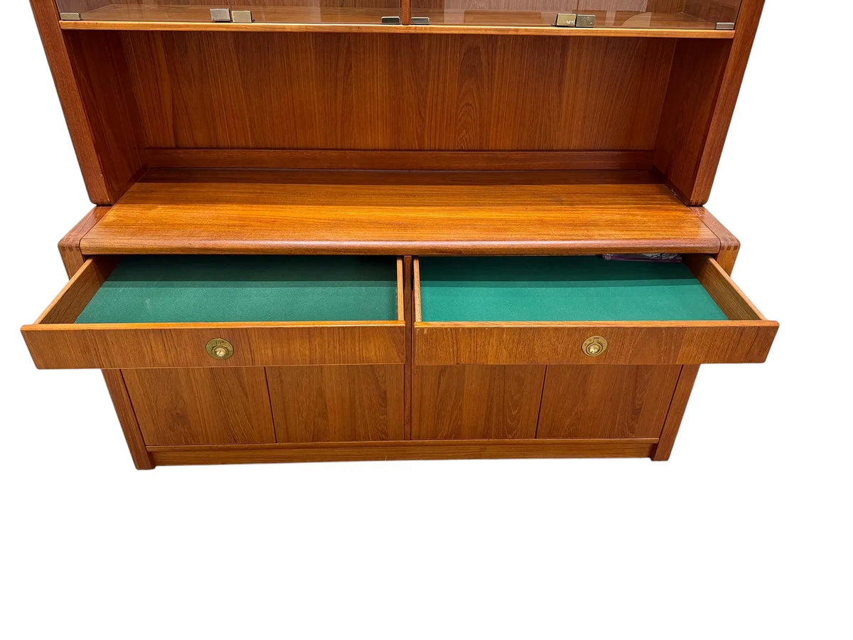 d-Scan Captain Line Teak 2-Piece Hutch