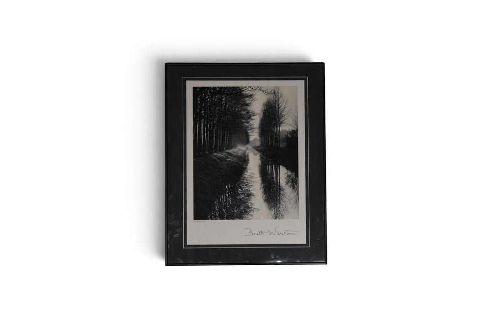 Brett Weston Print Canal, Netherlands, 1971