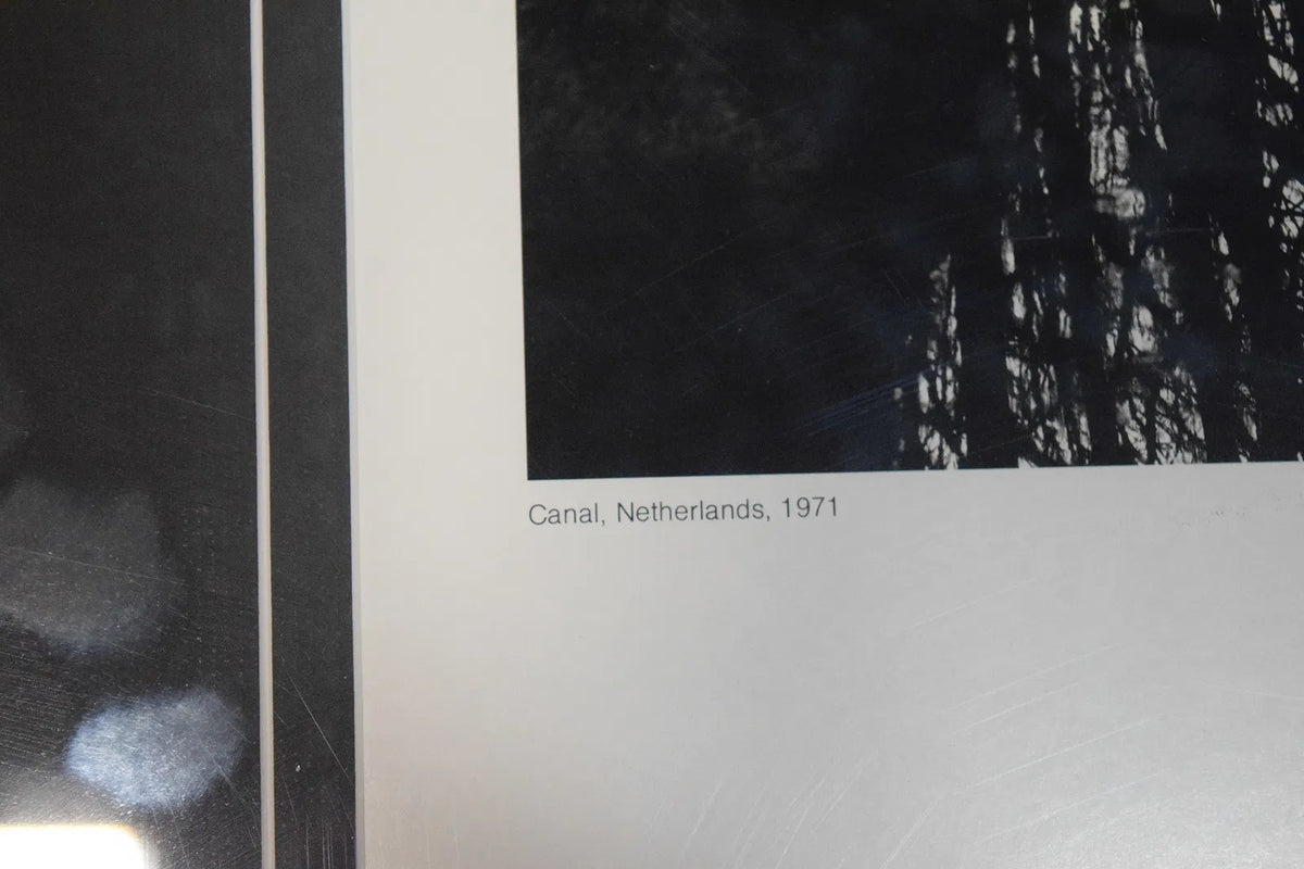Brett Weston Print Canal, Netherlands, 1971