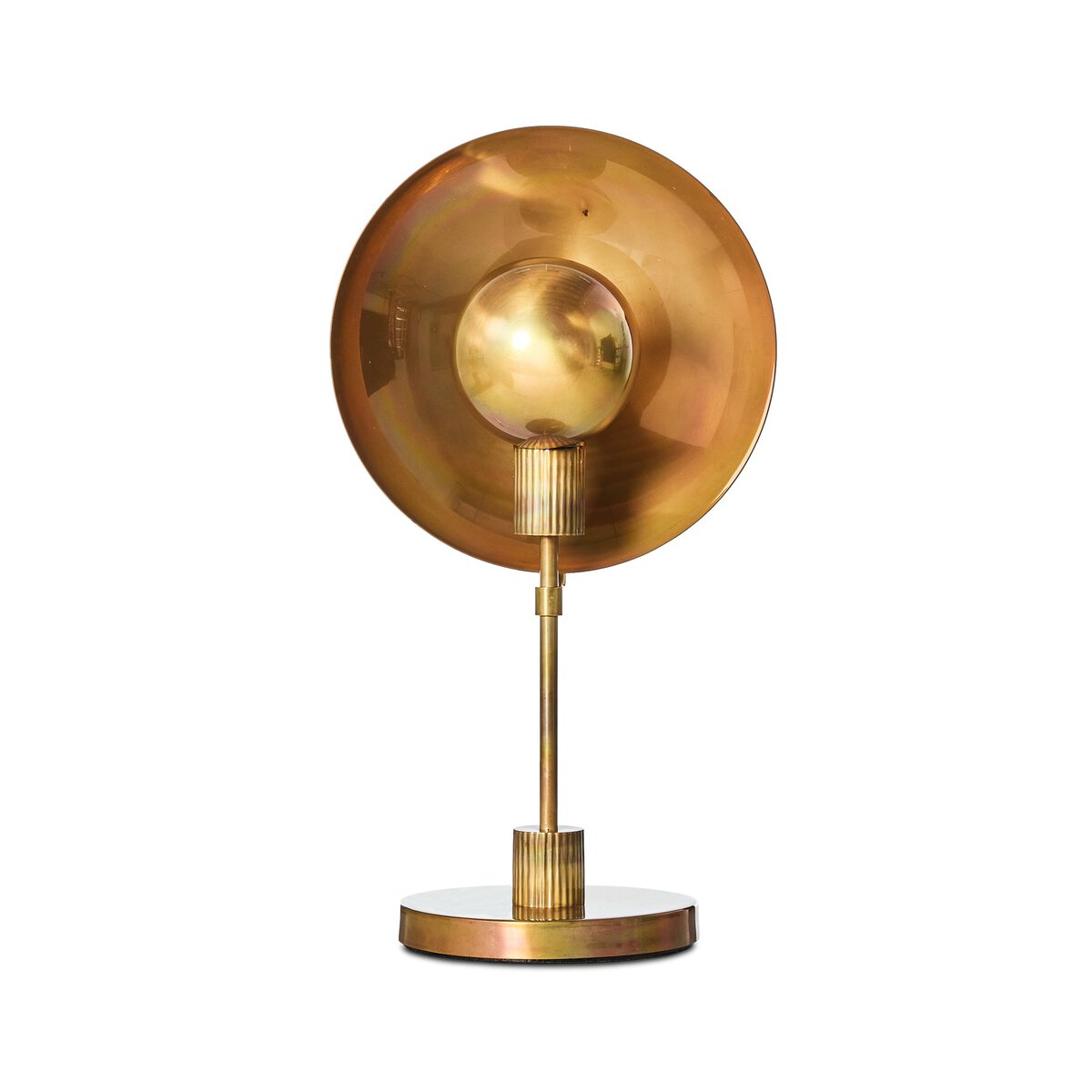 Deco Burnt Brass Table Lamp