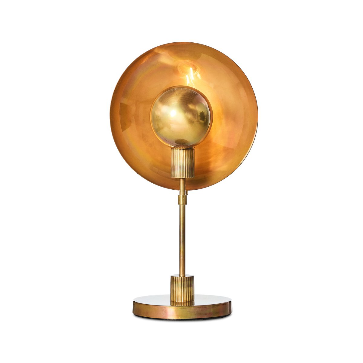 Deco Burnt Brass Table Lamp