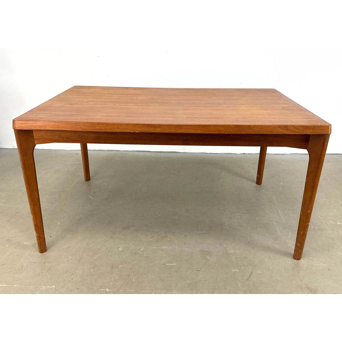 Henning Danish Teak Modern Extendable Dining Table
