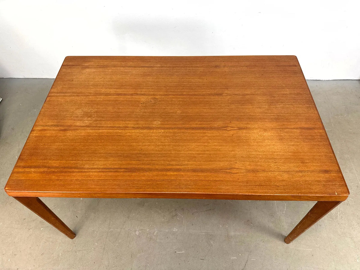 Henning Danish Teak Modern Extendable Dining Table