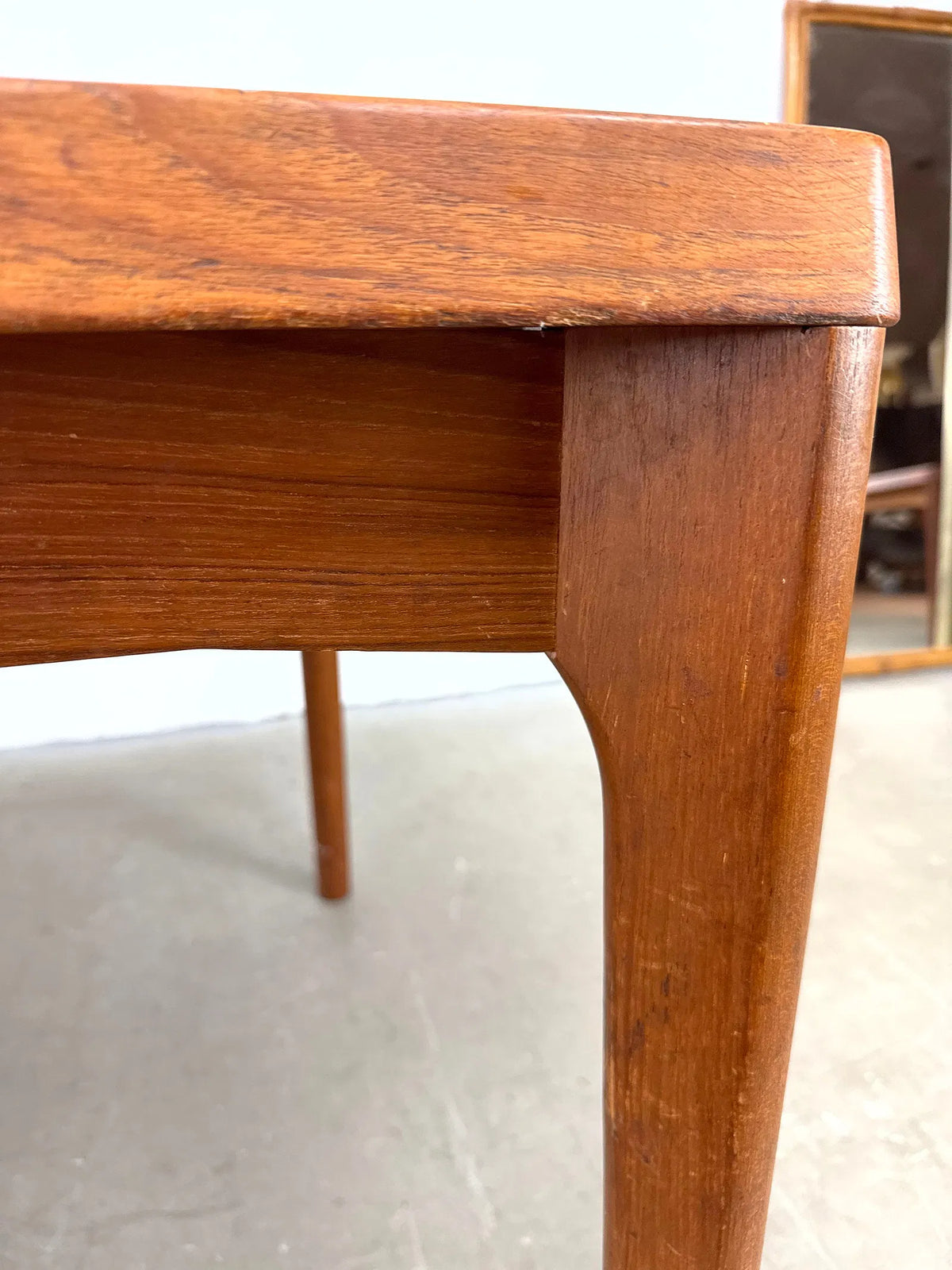 Henning Danish Teak Modern Extendable Dining Table
