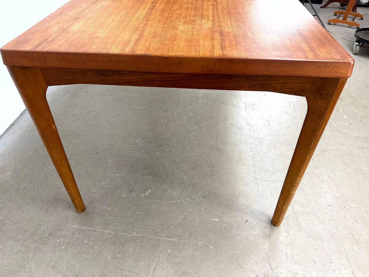 Henning Danish Teak Modern Extendable Dining Table