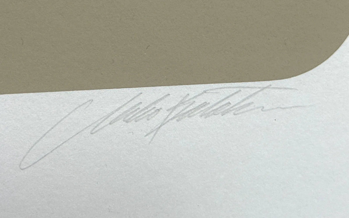 '82 Signed Marko Spalatin "Hydroid I" Serigraph #5
