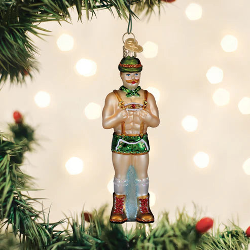 Dasher, Holly Jolly Hunk Ornament