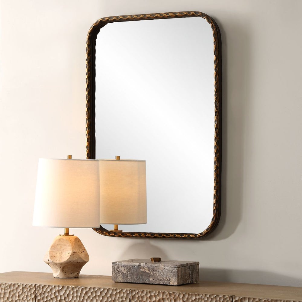 Knotted Bronze Mirror