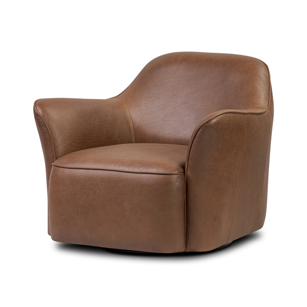 Flared Arm Swivel Chair