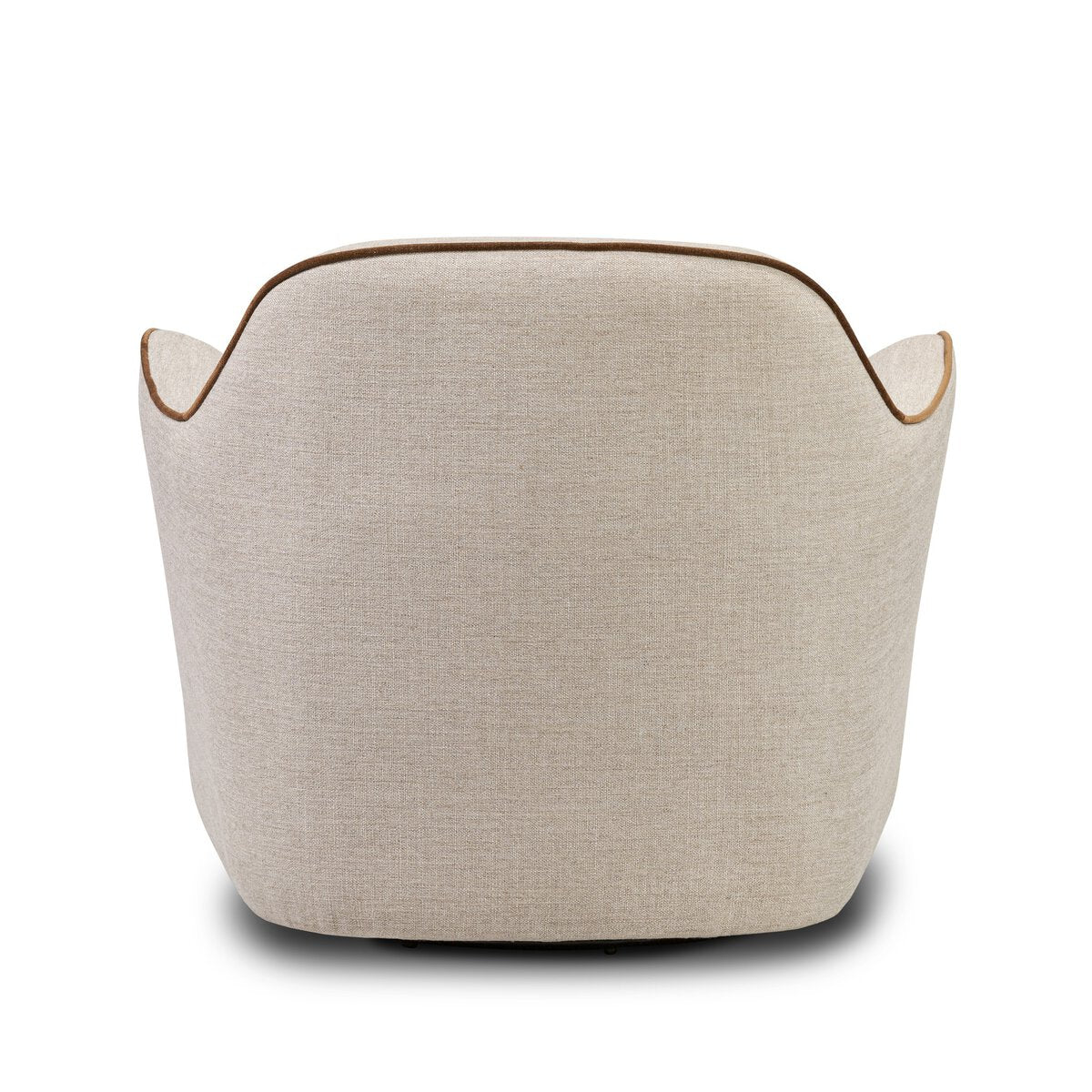 Flared Arm Swivel Chair
