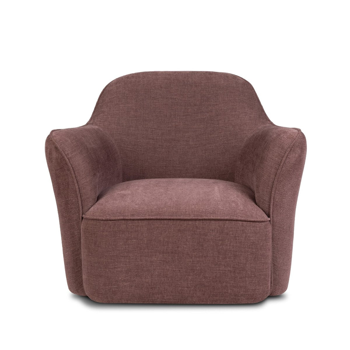 Flared Arm Swivel Chair