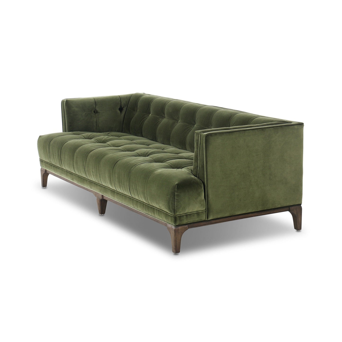 Tufted Sofa with Parawood Base