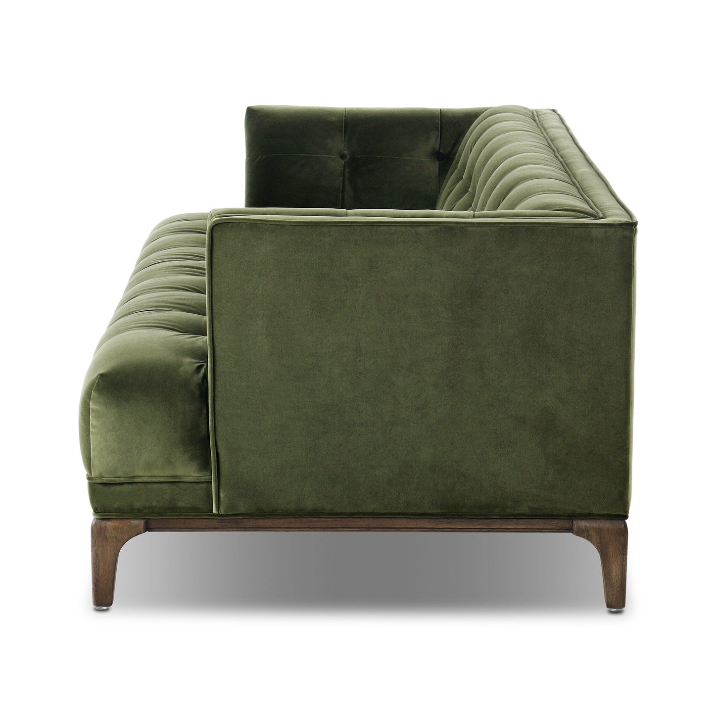 Tufted Sofa with Parawood Base