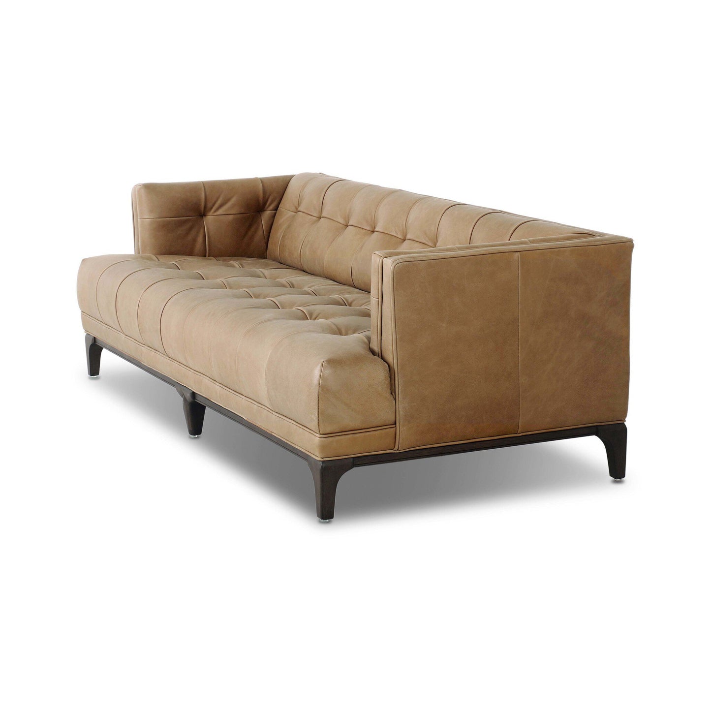 Tufted Sofa with Parawood Base