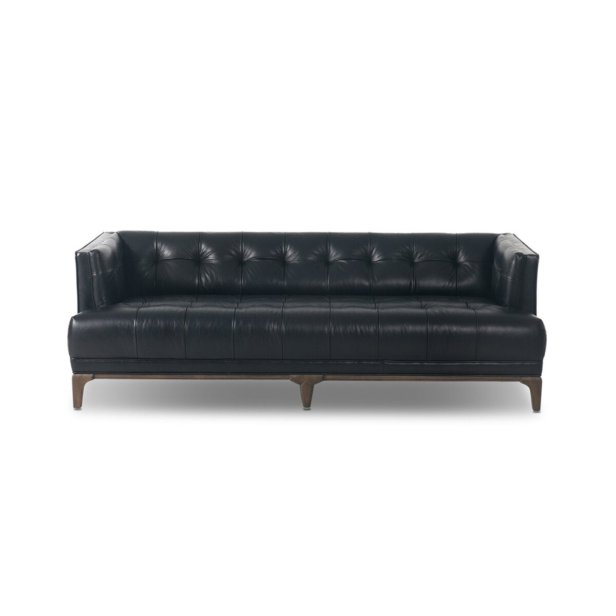 Tufted Sofa with Parawood Base