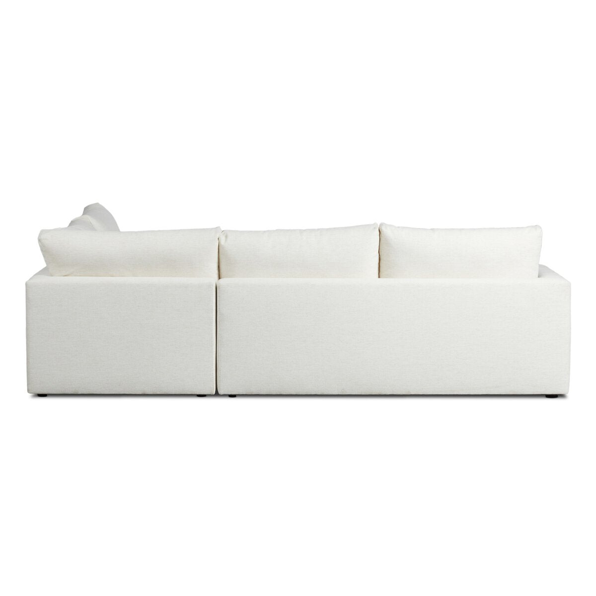 Nomad Snow Sectional with Crypton Upholstery