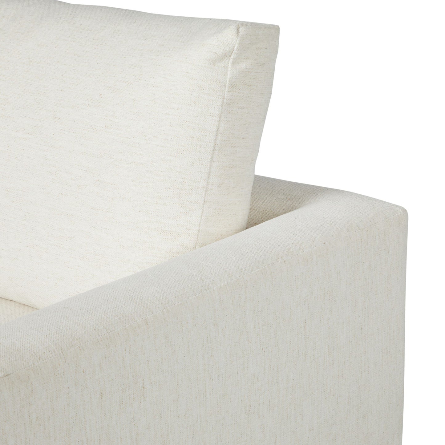 Nomad Snow Sectional with Crypton Upholstery