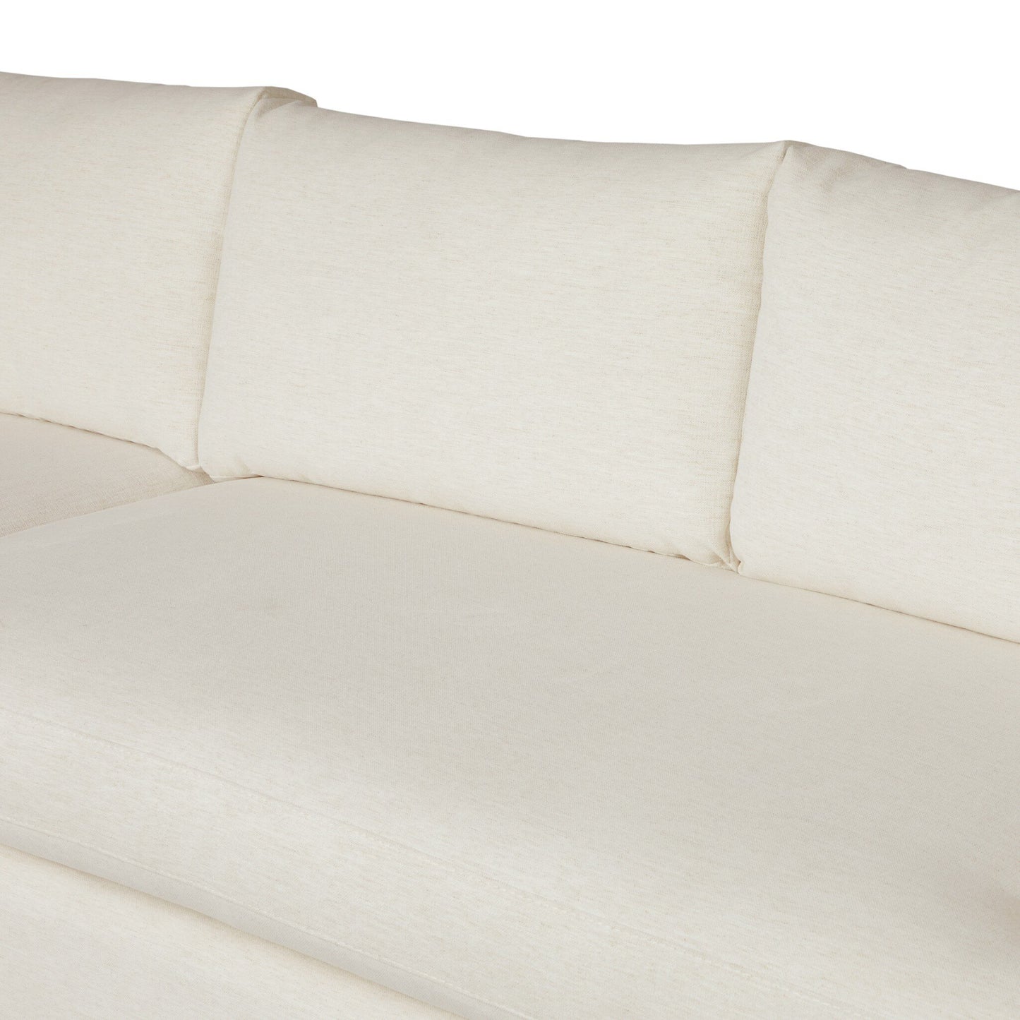 Nomad Snow Sectional with Crypton Upholstery