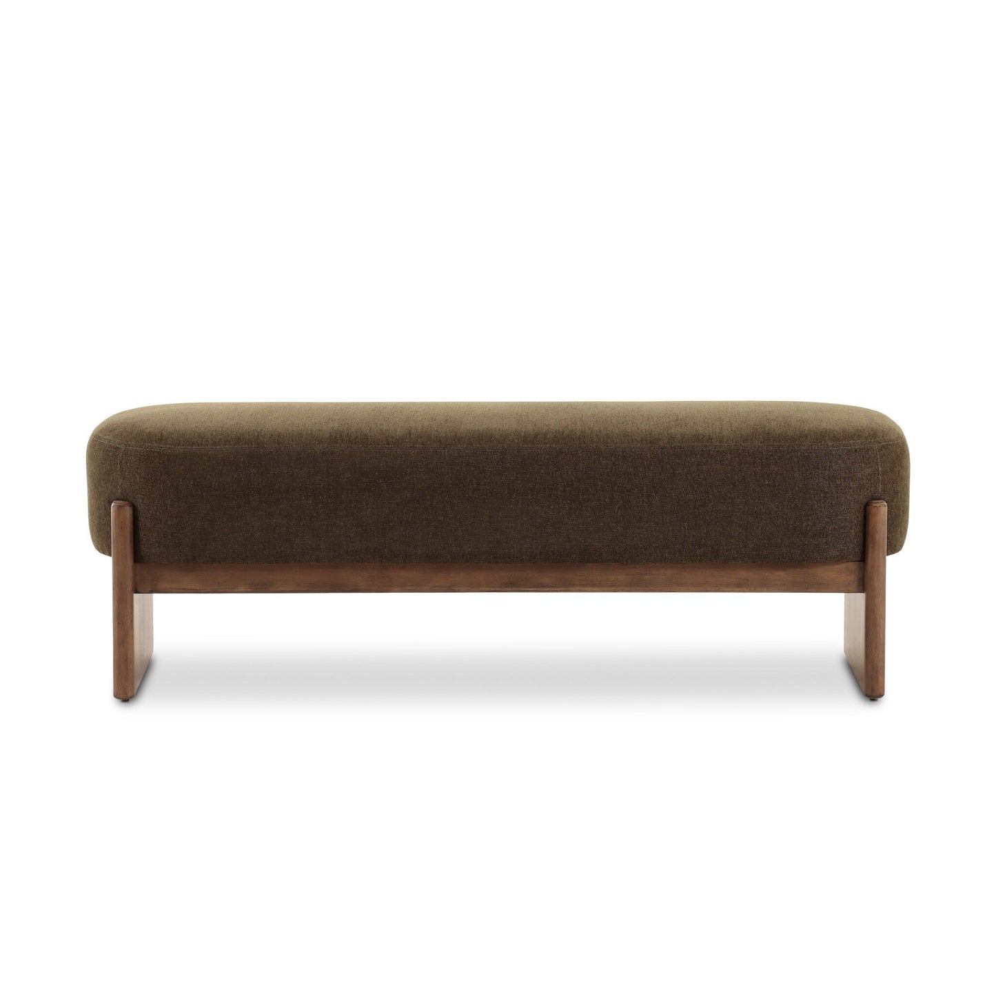 Cradle Base Upholstered Accent Bench