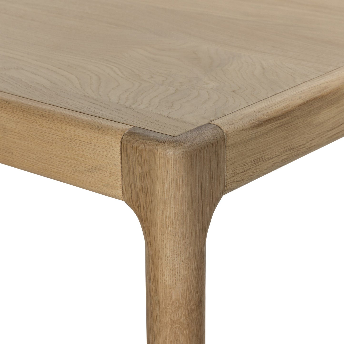 Parsons Oak Dining Table