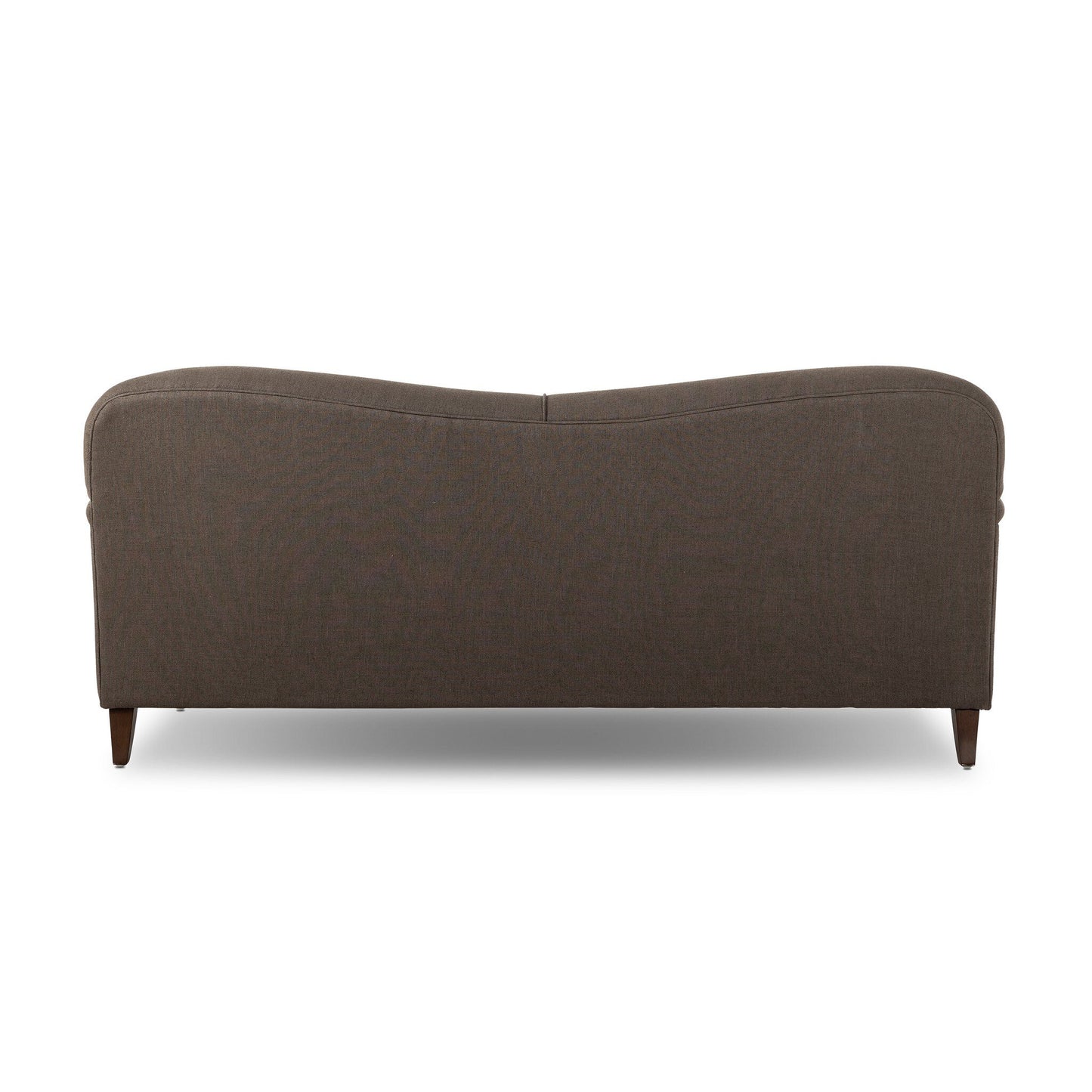 Coffee English Roll Arm Sofa