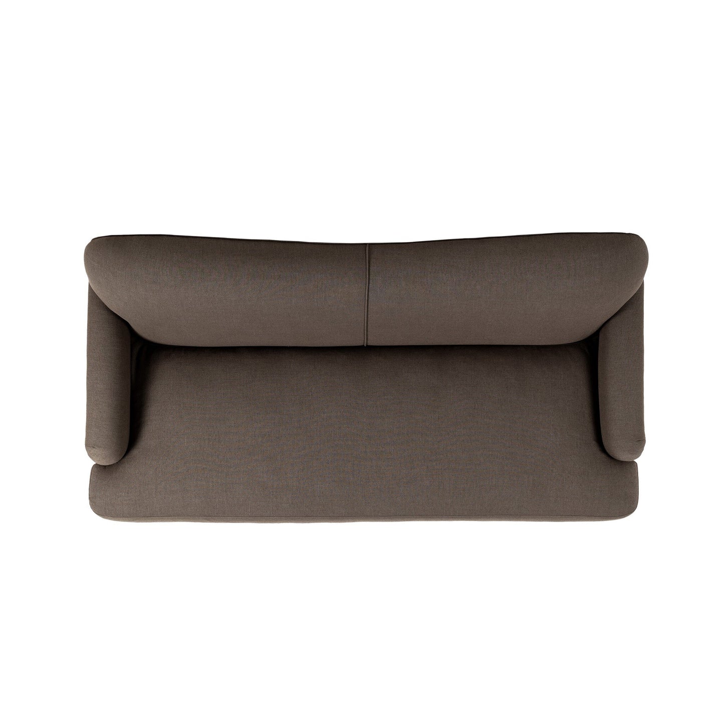 Coffee English Roll Arm Sofa