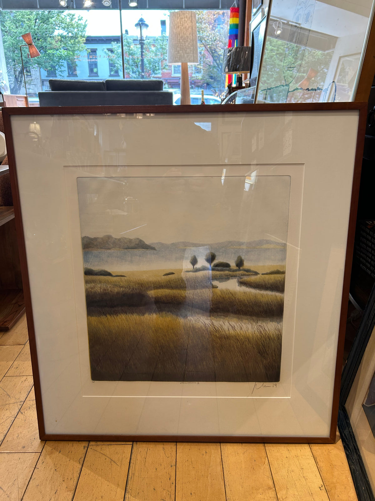 '89 Signed "AP" Titled Early Evening IV