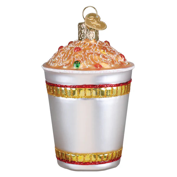 Cup of Ramen Noodles Ornament