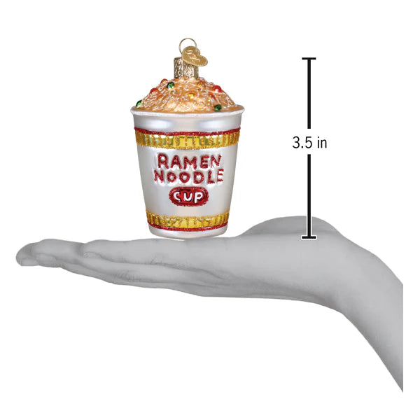 Cup of Ramen Noodles Ornament