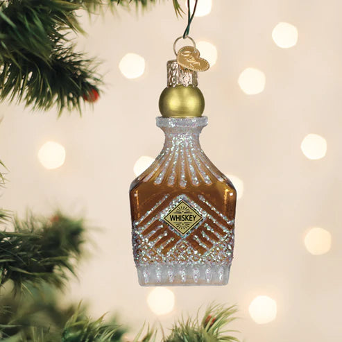 Whiskey Bottle Decanter Ornament*