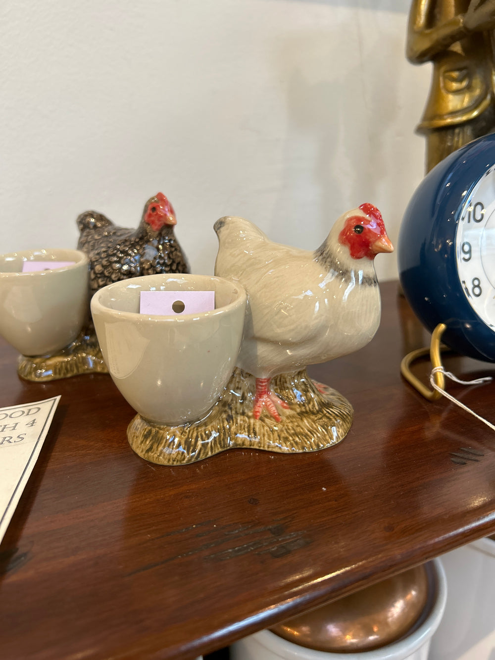 Chicken Egg Cup-Light Sussex