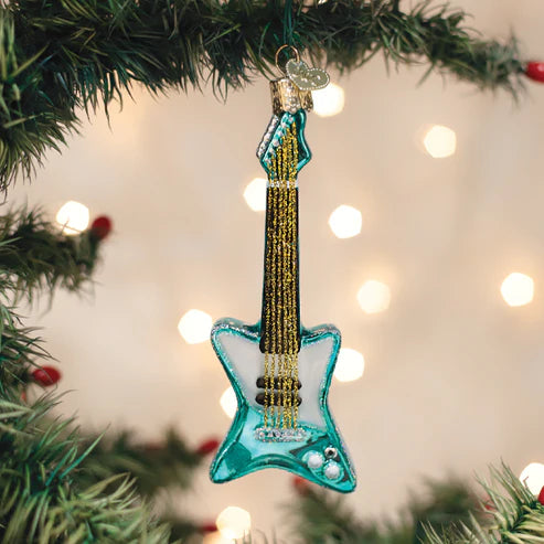 Rockin' Electric Guitar Ornament*