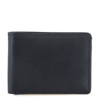 Jeans Wallet with Window-Black and Blue
