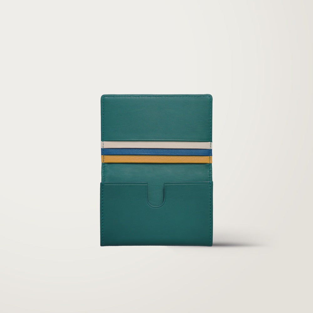 Business Card Wallet Turquoise