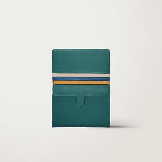 Business Card Wallet Turquoise