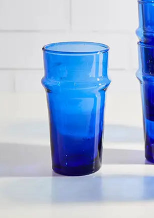 Blue Beldi Moroccan 11oz Glass